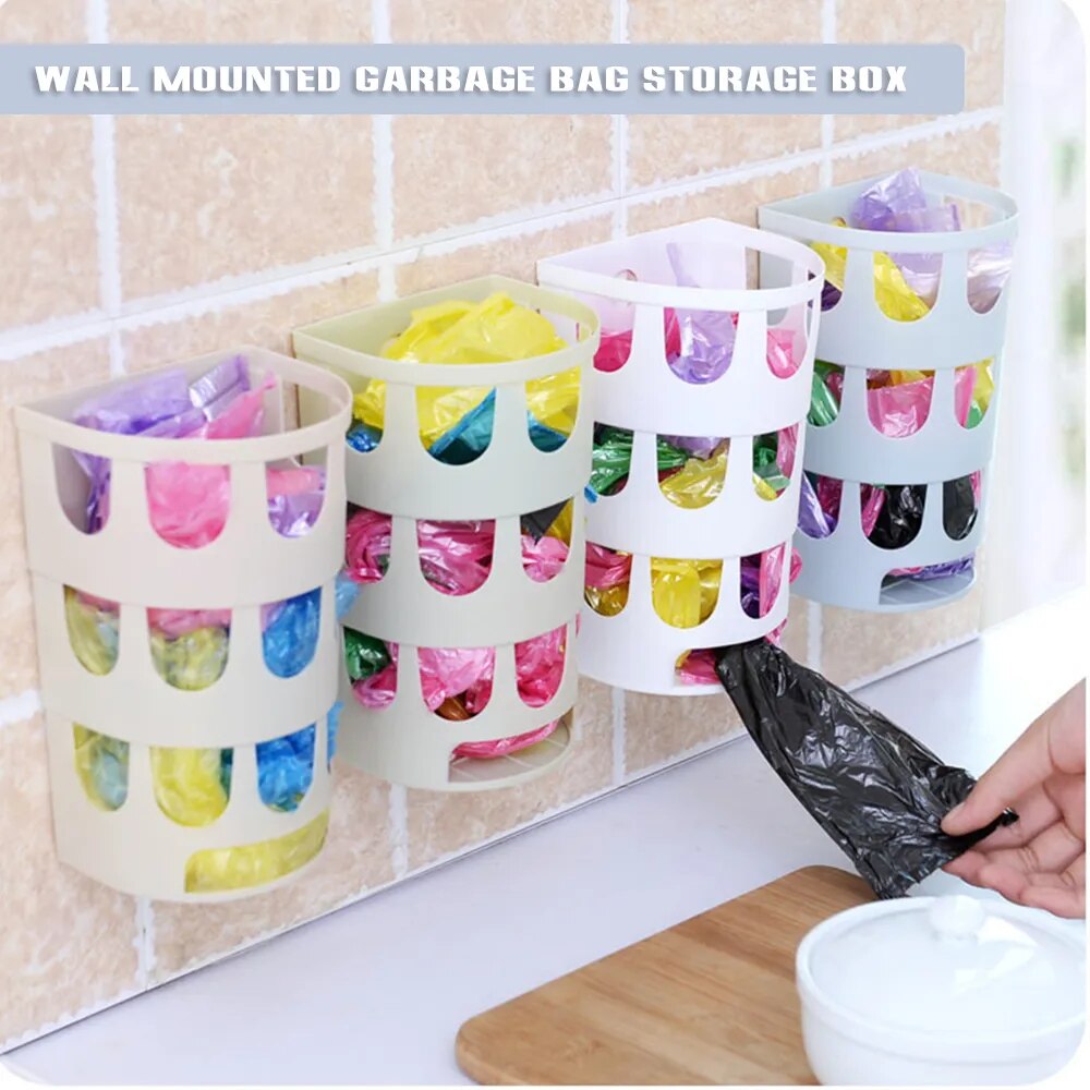 BagMate – The Hanging Plastic Bag Organizer