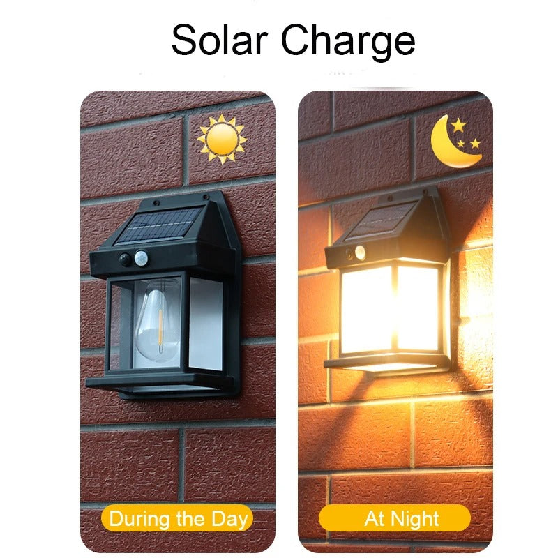 LumiGuard Solar Sentinel – Outdoor Motion-Sensing Solar Light