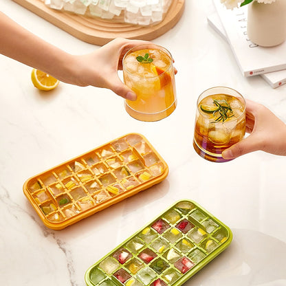 ChillMaster - One-Click Ice Marvel Tray with Lid