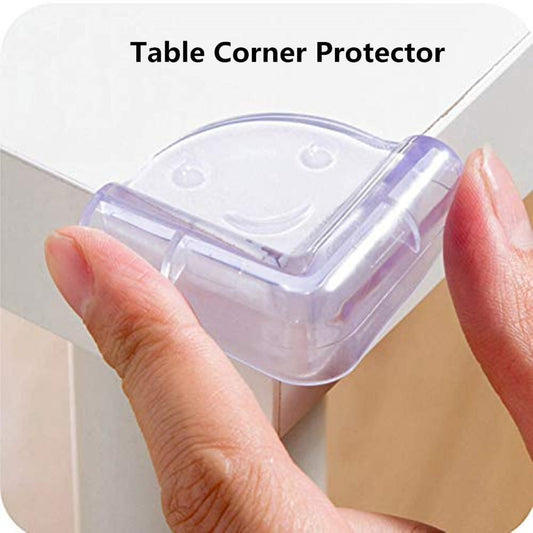 GroovyGuard Clear Glass Desk Edge Cushions