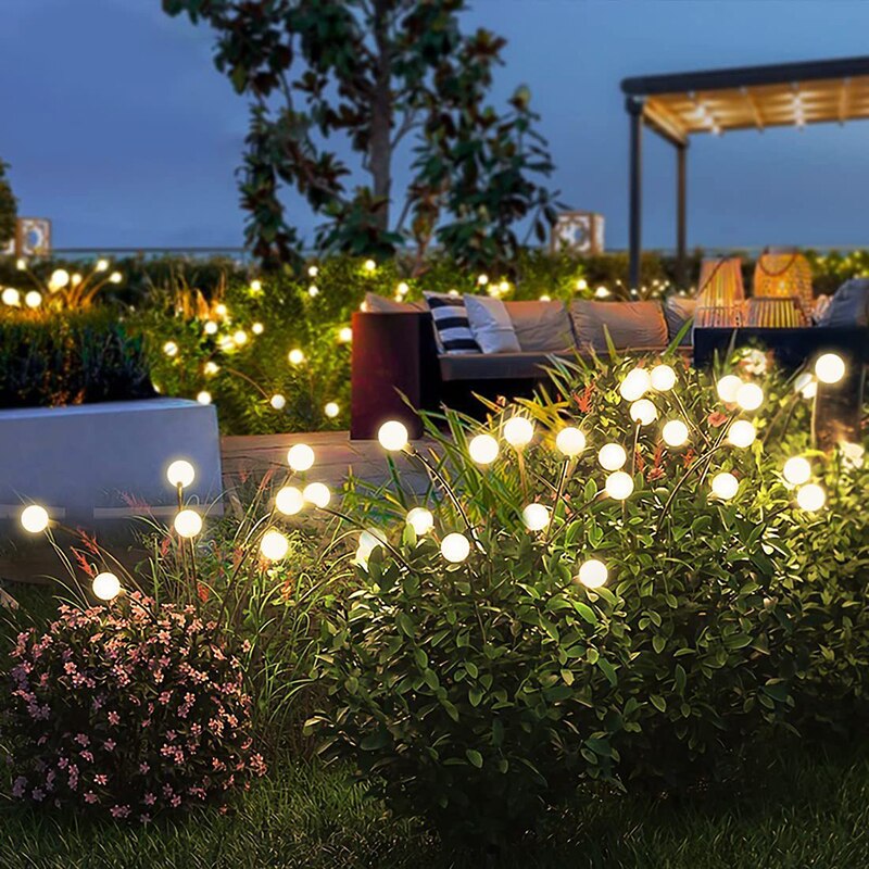 Solar Swaying Fireflies: The Night's Dance -  Led Solar Light