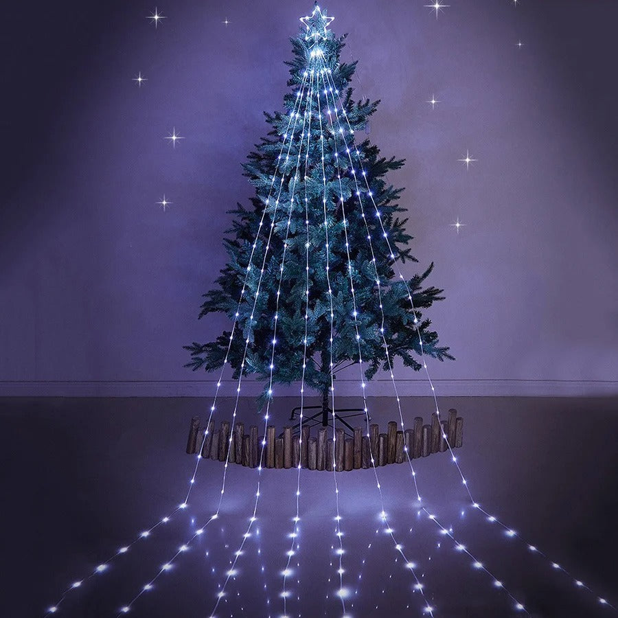 Galactic Glimmer 9-String Starlight Christmas Tree