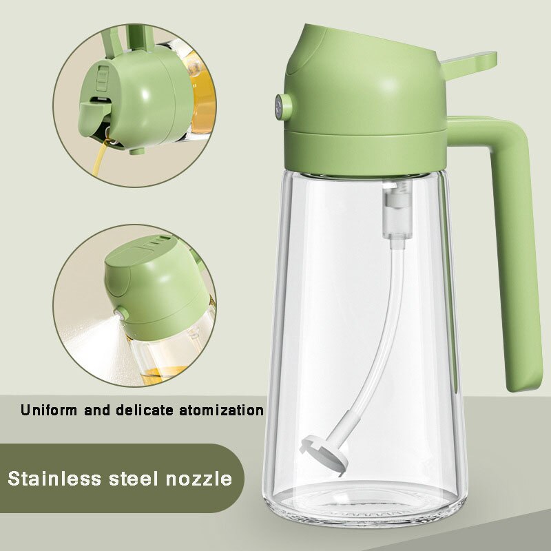 GroovyGlide Glass Oil Dispenser 470ML