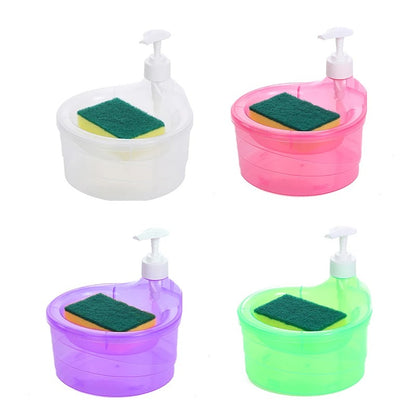 Funky Sponge Pump - Kitchen Cleaning Liquid Organizer