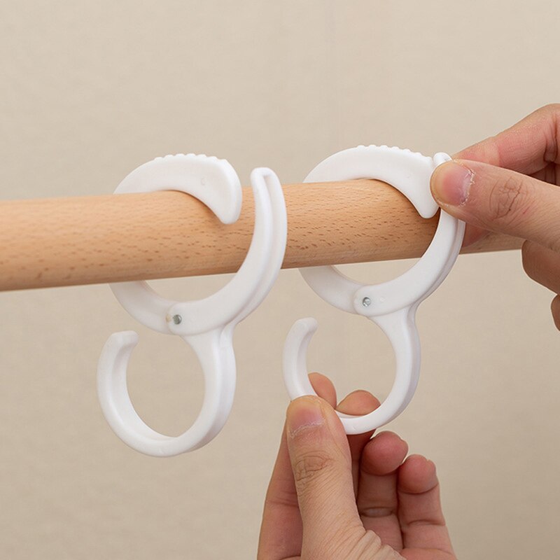 Quirky Quintet: Windproof S-Shaped Closet Hooks"