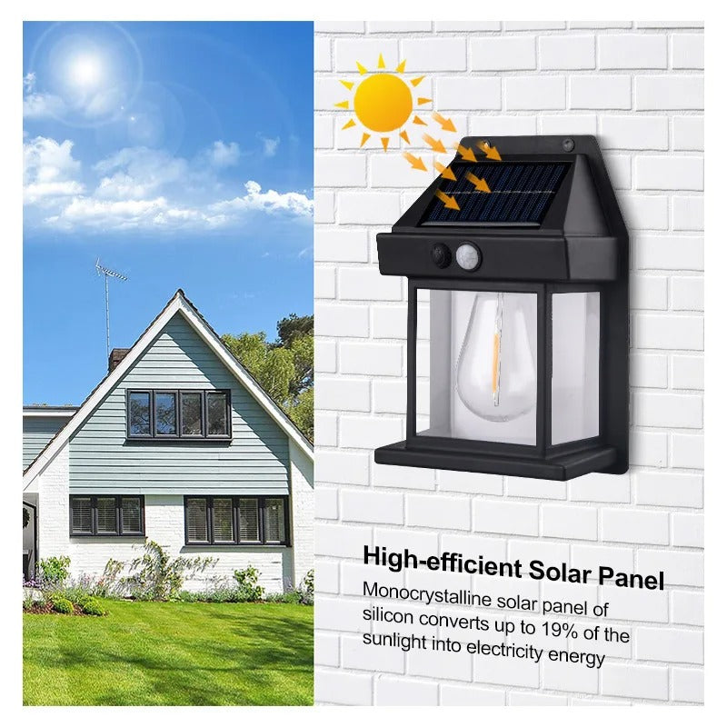 LumiGuard Solar Sentinel – Outdoor Motion-Sensing Solar Light