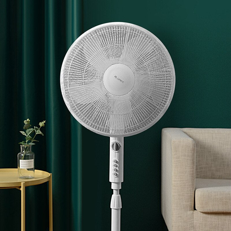 ChildSafe FanGuard: Electric Fan Dust & Pinch Protector