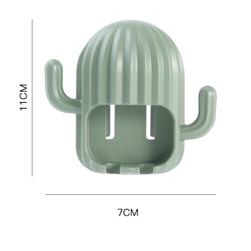 Cactus Cool Toothbrush Holder Set - Funky Bathroom Organizer