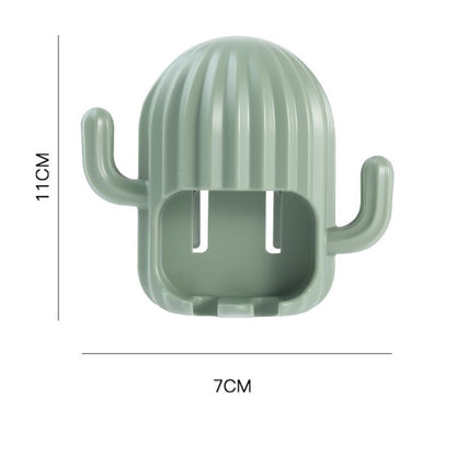 Cactus Cool Toothbrush Holder Set - Funky Bathroom Organizer