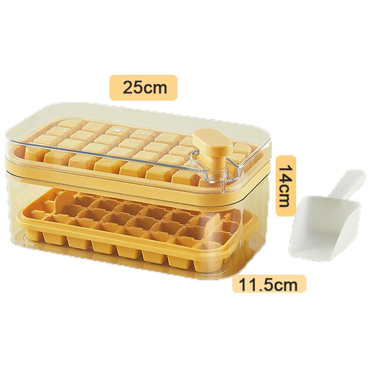 ChillMaster - One-Click Ice Marvel Tray with Lid