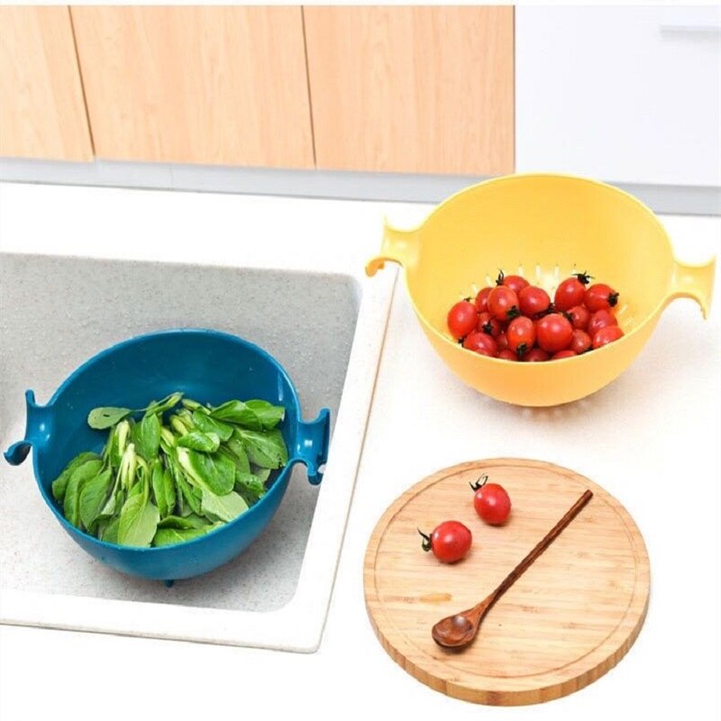 Strainzy: The Dual-Purpose Veggie-Wash & Storage Solution