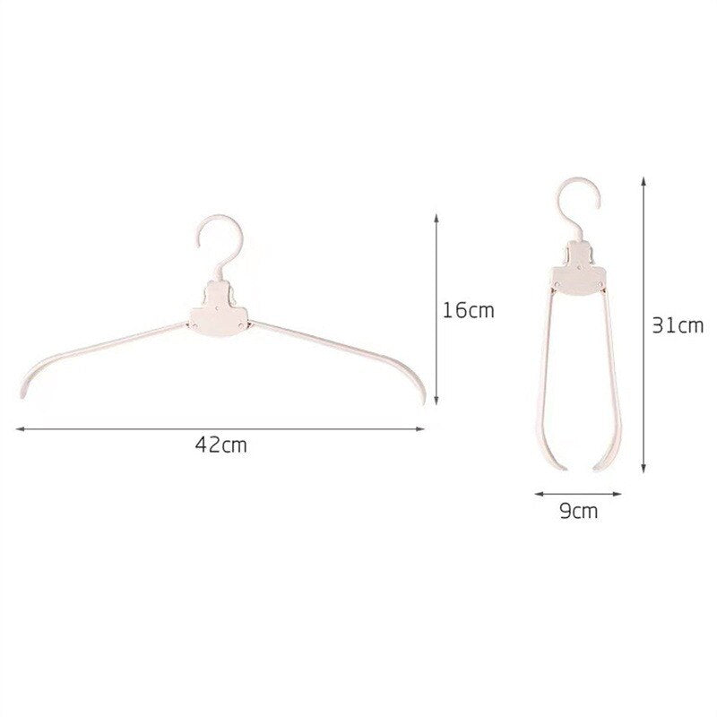 SnapSaver Portable Clothes Hanger - Set of 2