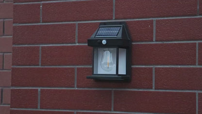 LumiGuard Solar Sentinel – Outdoor Motion-Sensing Solar Light