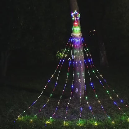 Galactic Glimmer 9-String Starlight Christmas Tree