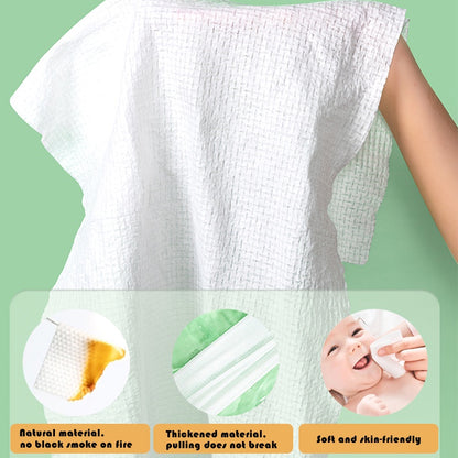 Disposable Compressed Bath Towel - Set of 20 Pcs