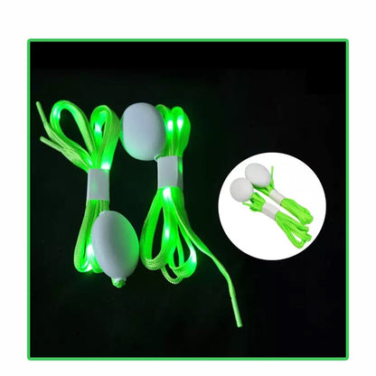 LED Flashing Shoelace - 1 PAIR