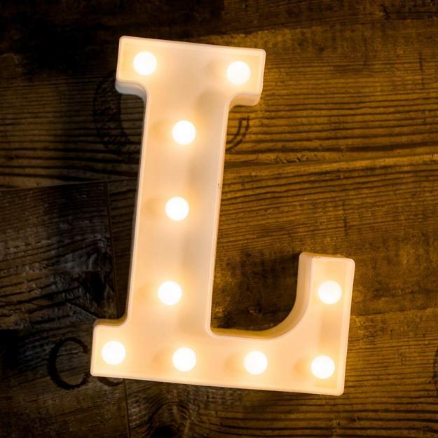 Marquee Letter Lights - Alphabet 8.5" / 22cm Height