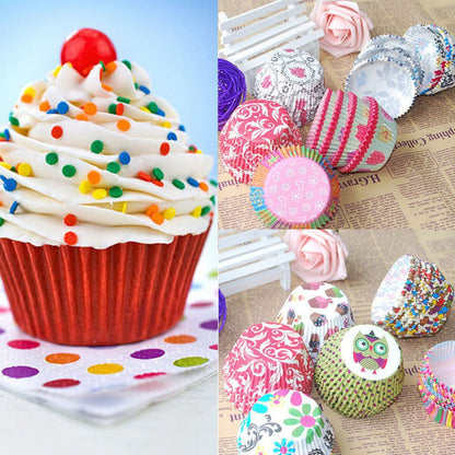 Colorful Cupcake Paper