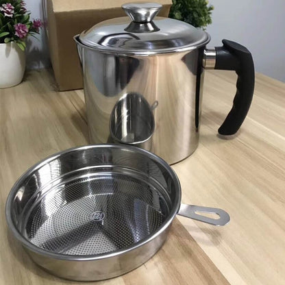 SleekStain Oil Strainer Pot