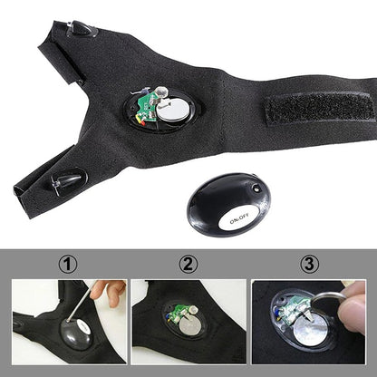 Lighting Waterproof Gloves With Flashlight