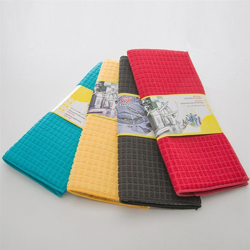 Super-absorbent Microfiber Dish Drying Mat - Assorted - Sold Individually