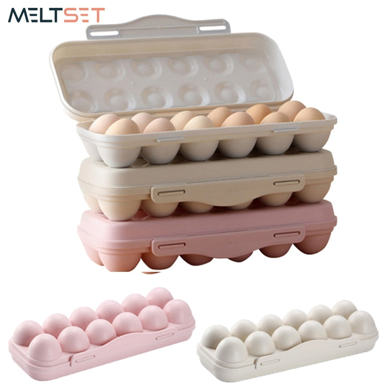 18 Grid Portable Egg Storage Box - Sold Individually