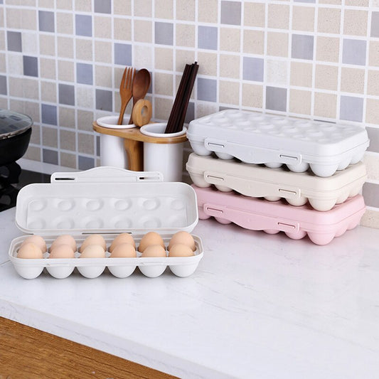 18 Grid Portable Egg Storage Box - Sold Individually