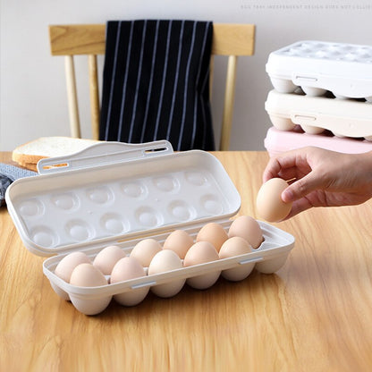 18 Grid Portable Egg Storage Box - Sold Individually