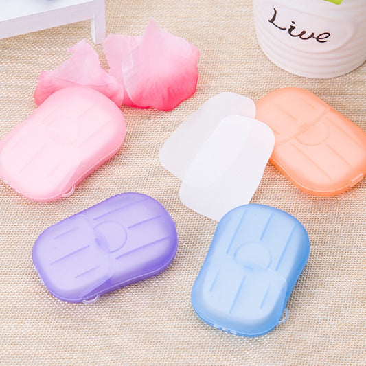 Travel soap boxes Set of 5