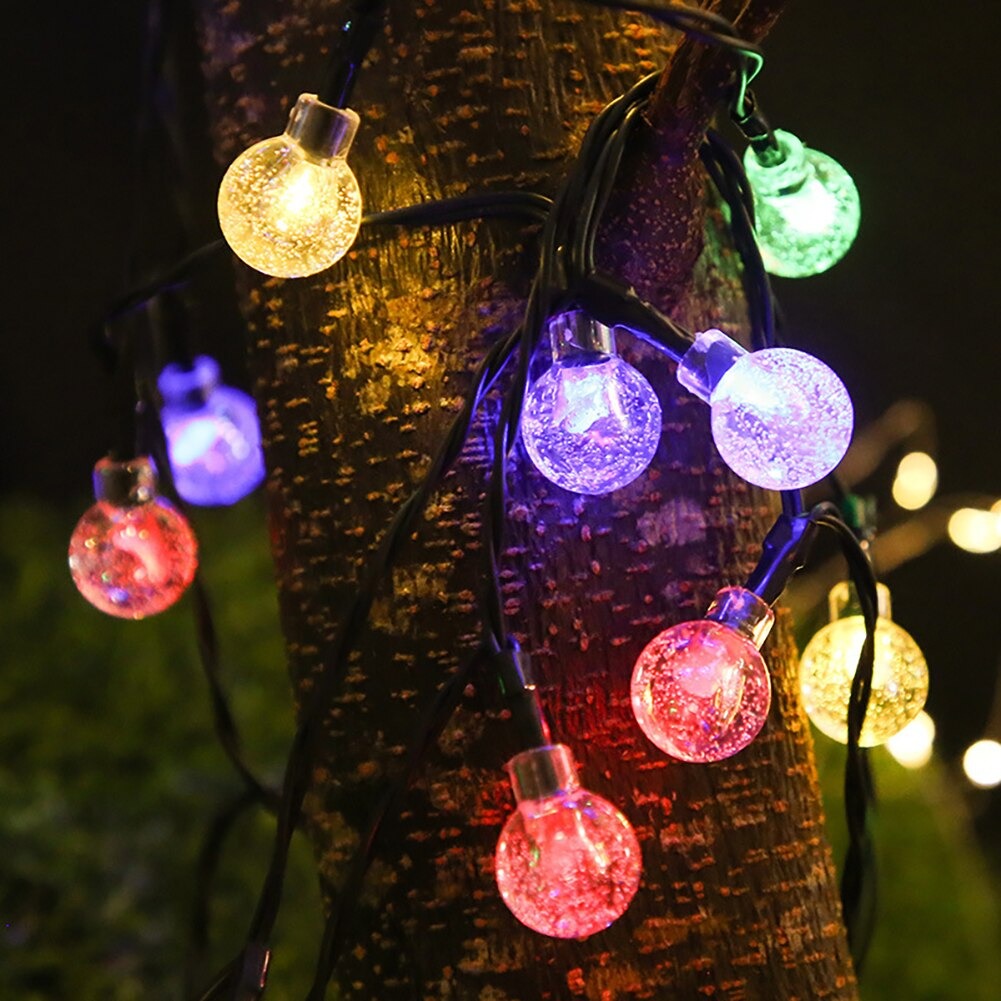 LED String Lights Fairy Bubble Ball Lamp