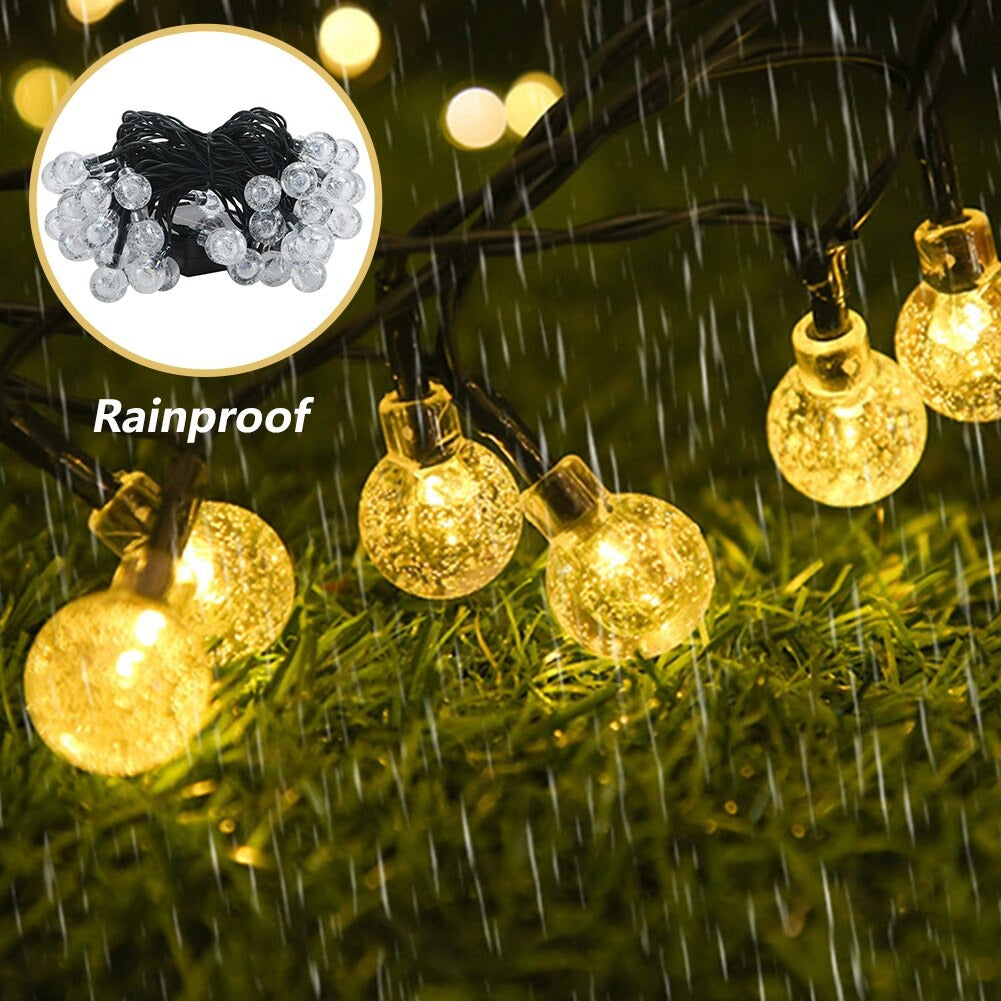 LED String Lights Fairy Bubble Ball Lamp