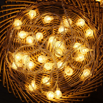 LED String Lights Fairy Bubble Ball Lamp