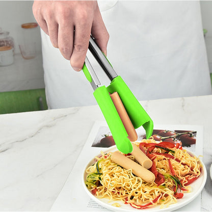 2-in-1 Kitchen Spatula And Tongs