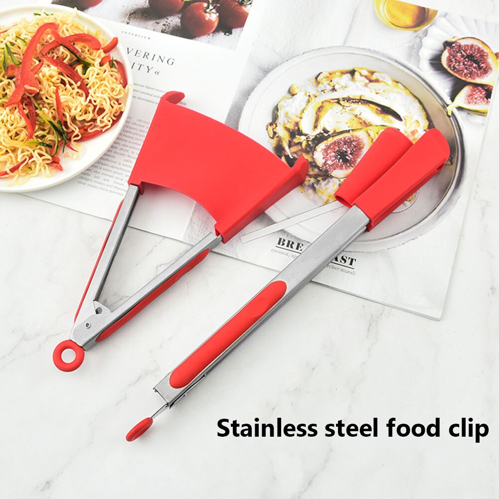 2-in-1 Kitchen Spatula And Tongs