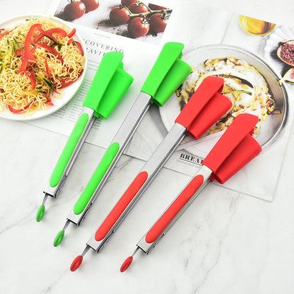 2-in-1 Kitchen Spatula And Tongs