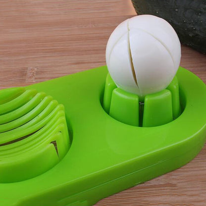 2 In1 Cut Multifunction Kitchen Egg Slicer