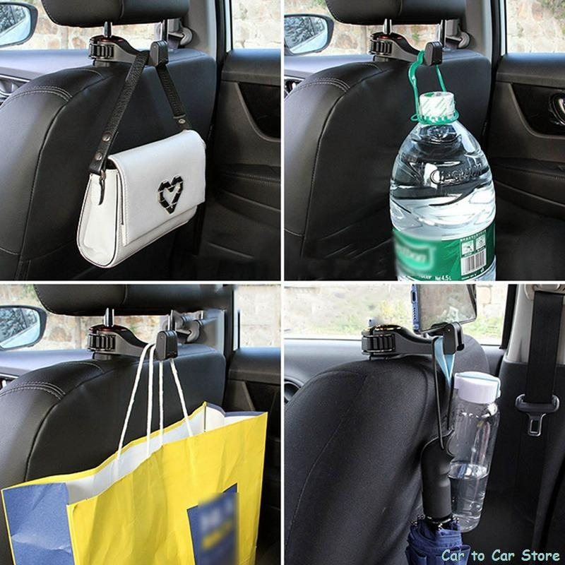 2 in 1 Multifunction Auto Headrest Car Headrest Hook