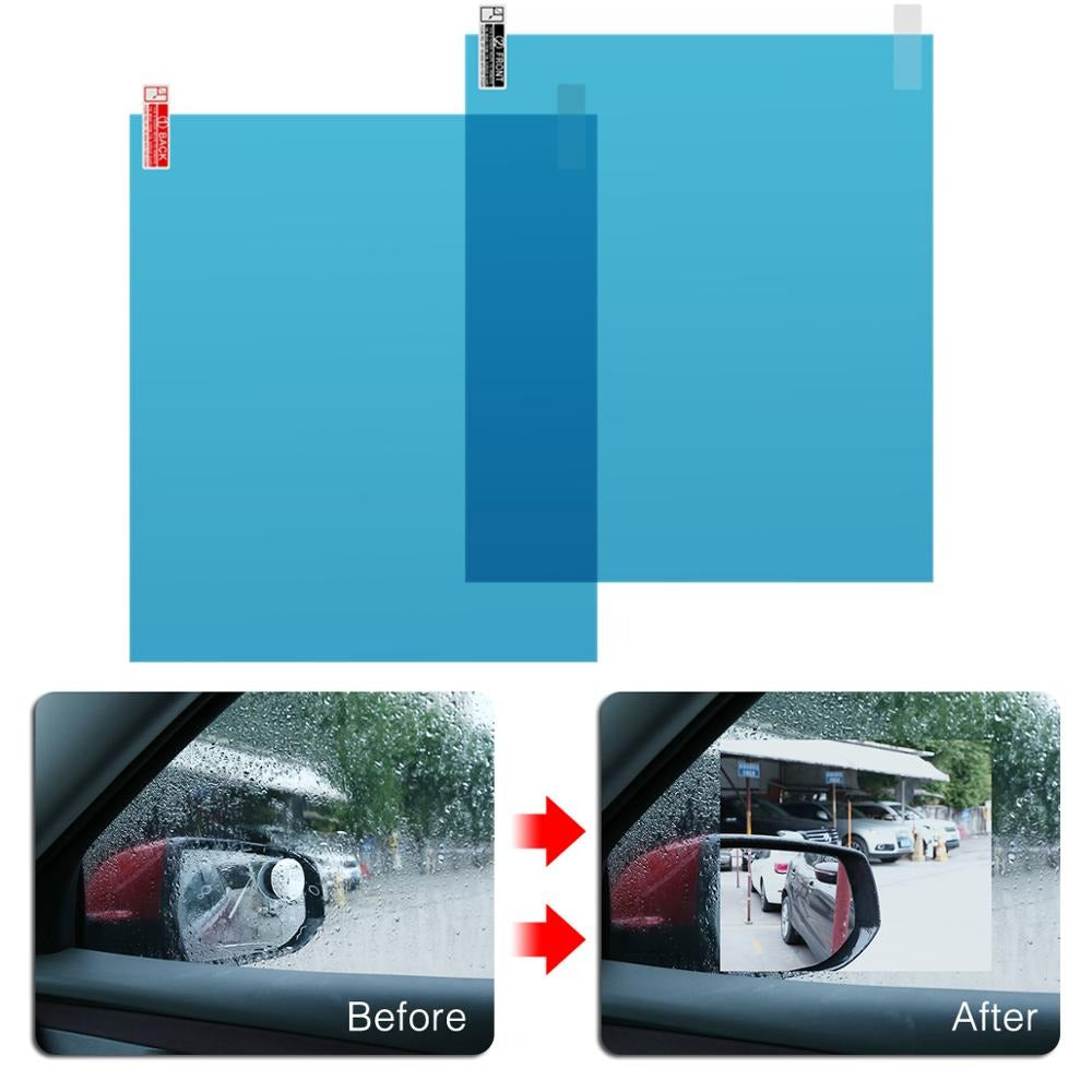 Car Window Anti Water Film- Set of 2