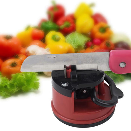 Knife Sharpener with suction pad