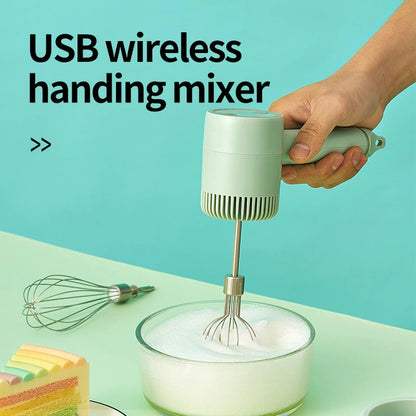 Wireless Portable Electric Food Mixer Hand