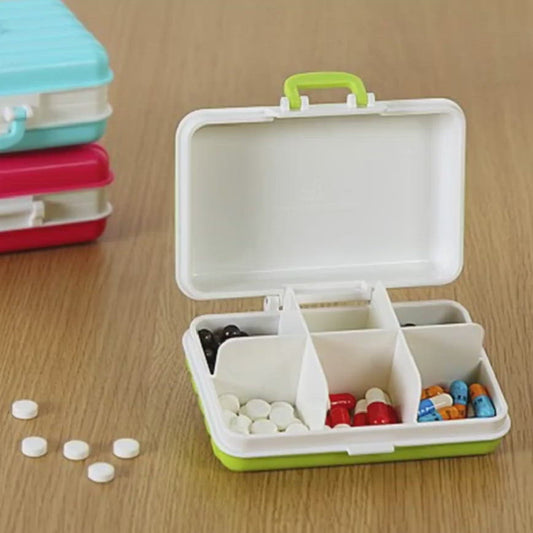 High Capacity Pill Case For Travel