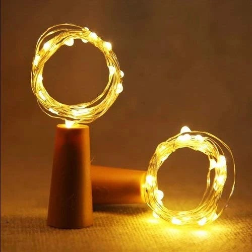 Wine Bottle Cork LED String Light - Warm White Set of 5