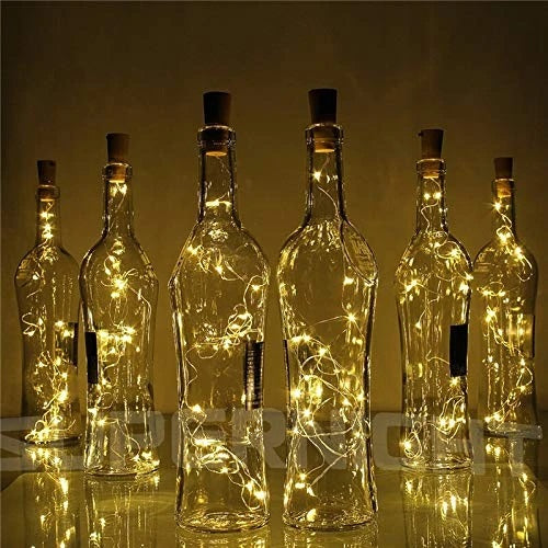 Wine Bottle Cork LED String Light - Warm White Set of 5