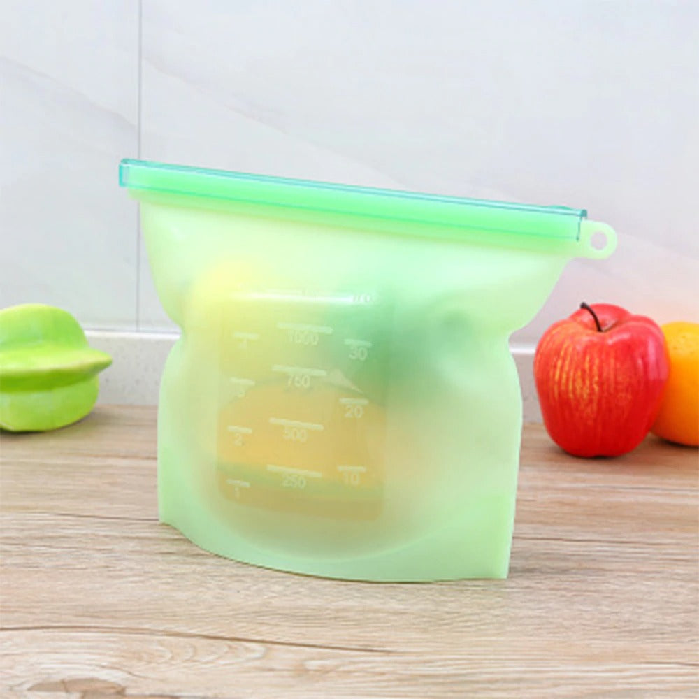 1000ml Reusable Silicone bags