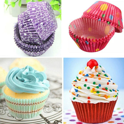 Colorful Cupcake Paper