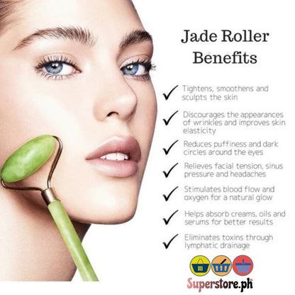 Jade / Quartz Roller Face Massager