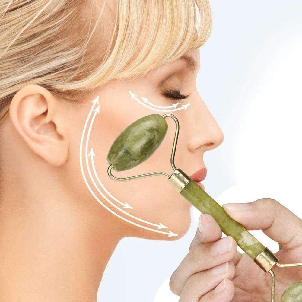 Jade / Quartz Roller Face Massager