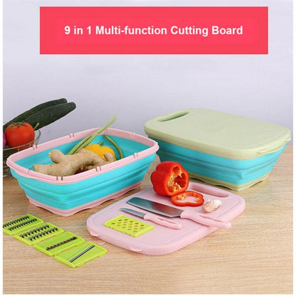 9 in 1 multi-functional cutting board