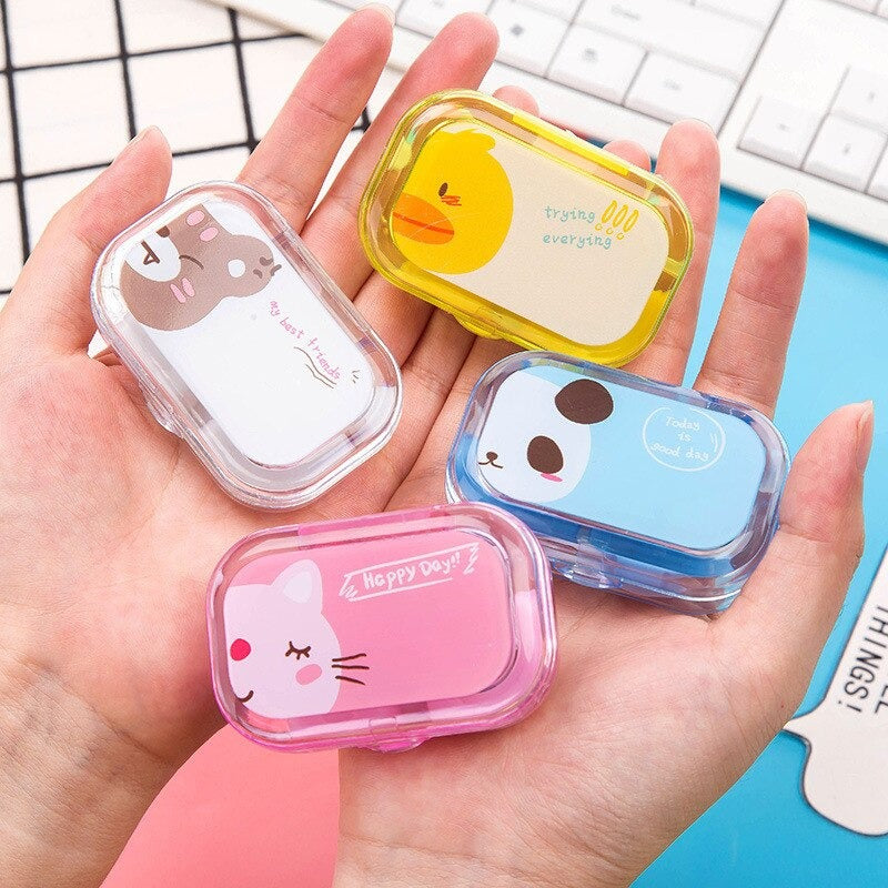 Cartoon Lens Case - Assorted