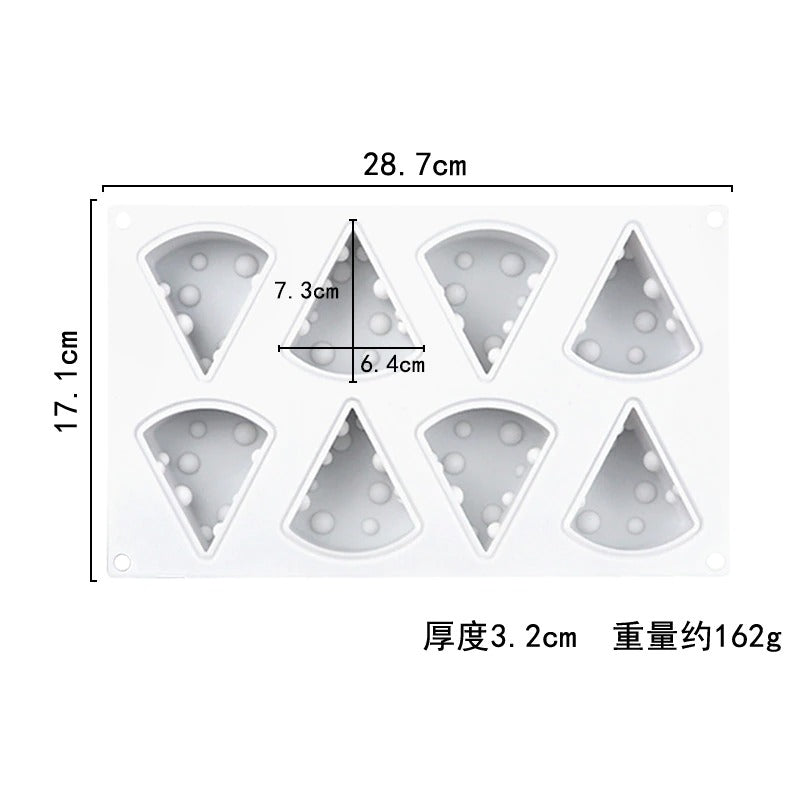 Cheese Cube Shaped Mould